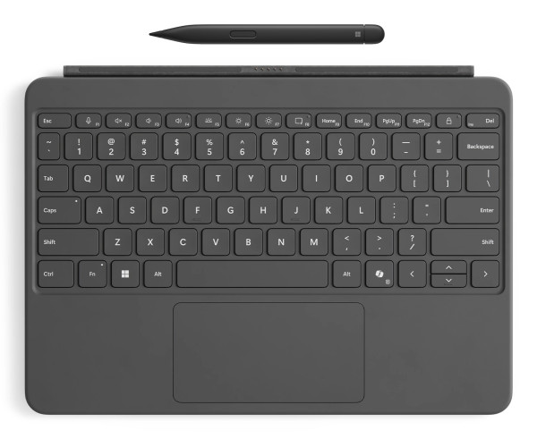Microsoft Surface Pro 12-Zoll-Keyboard mit Slim Pen - Schiefer/Grau