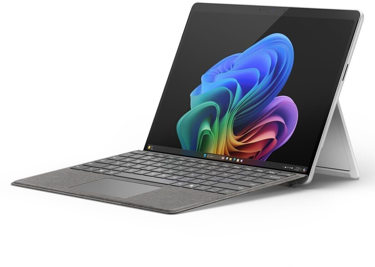 Microsoft Surface Pro 11. Edition Copilot+ PC for Business Platin, 13" Touch, Snapdragon X Plus, 16GB RAM, 512GB SSD, W11 Pro