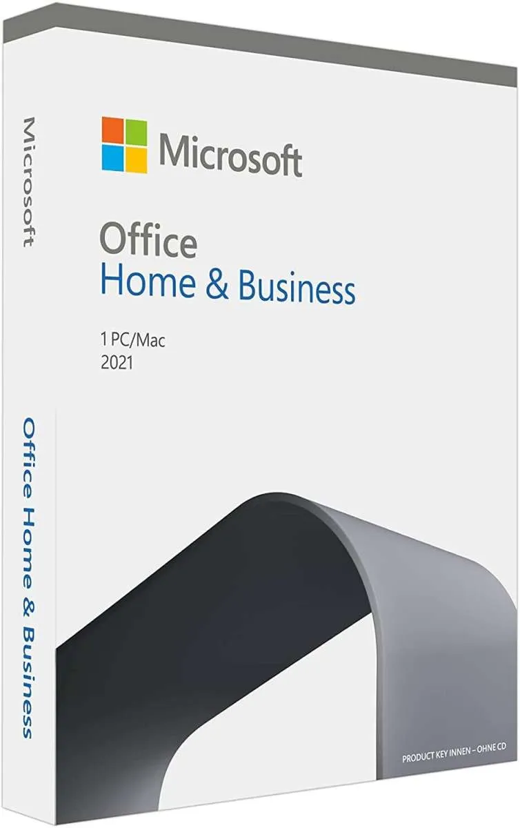 Microsoft Office Home and Business 2021 deutsch, für Windows und MAC