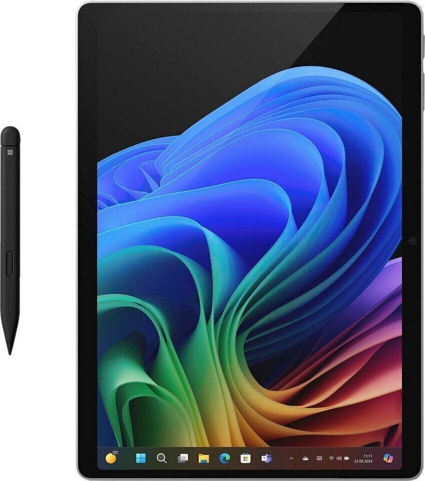 Microsoft Surface Pro 11. Edition Copilot+ PC for Business Platin, 13" Touch, Snapdragon X Plus, 16GB RAM, 512GB SSD, W11 Pro