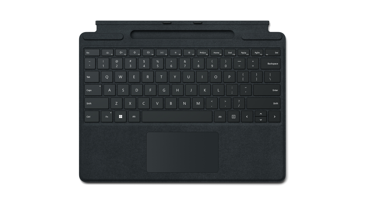 Microsoft Surface Pro Signature Keyboard schwarz (DE) für Pro 8/9/10/X