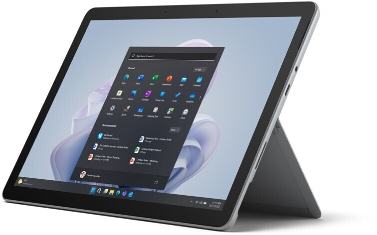 Microsoft Surface Go 4 f. Business Platinum, 10,5" Touch, Intel N200, 8GB RAM, 128GB, Win11 Pro