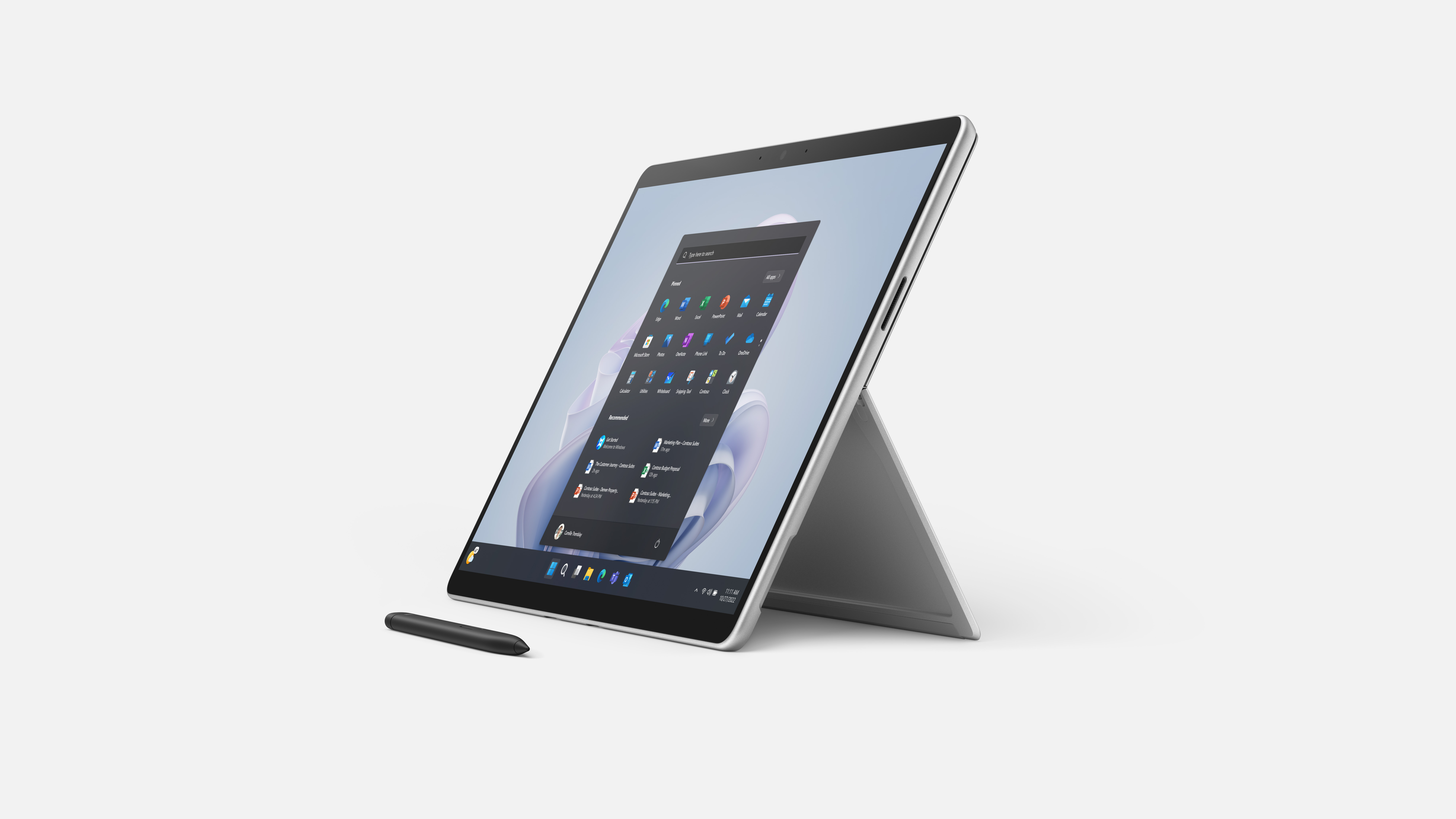 Microsoft Surface Pro 9 for Business Platin, 13" Touch, Core i7-1265U, 16GB RAM, 1 TB SSD, W11P (Vorführgerät)